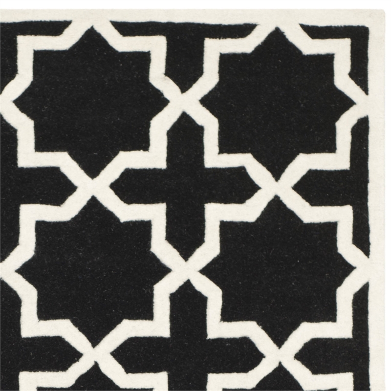 Safavieh Chatham Black Contemporary Rug - 6' x 9'