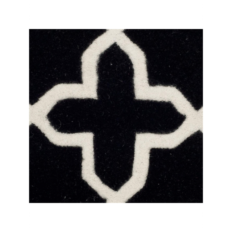Safavieh Chatham Black Contemporary Rug - 6' x 9'