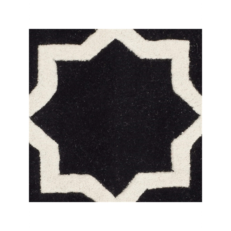 Safavieh Chatham Black Contemporary Rug - 6' x 9'