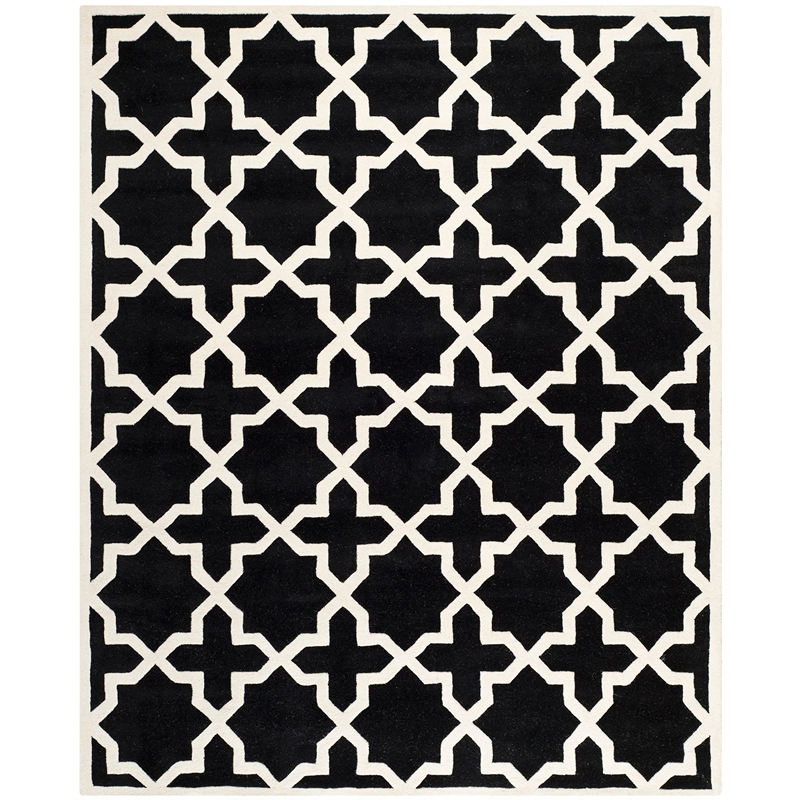 Safavieh Chatham Black Contemporary Rug - 8'9