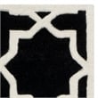 Safavieh Chatham Black Contemporary Rug - Runner 2'3