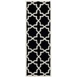 Safavieh Chatham Black Contemporary Rug - Runner 2'3