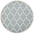 Safavieh Chatham Blue Contemporary Rug - Round 7'