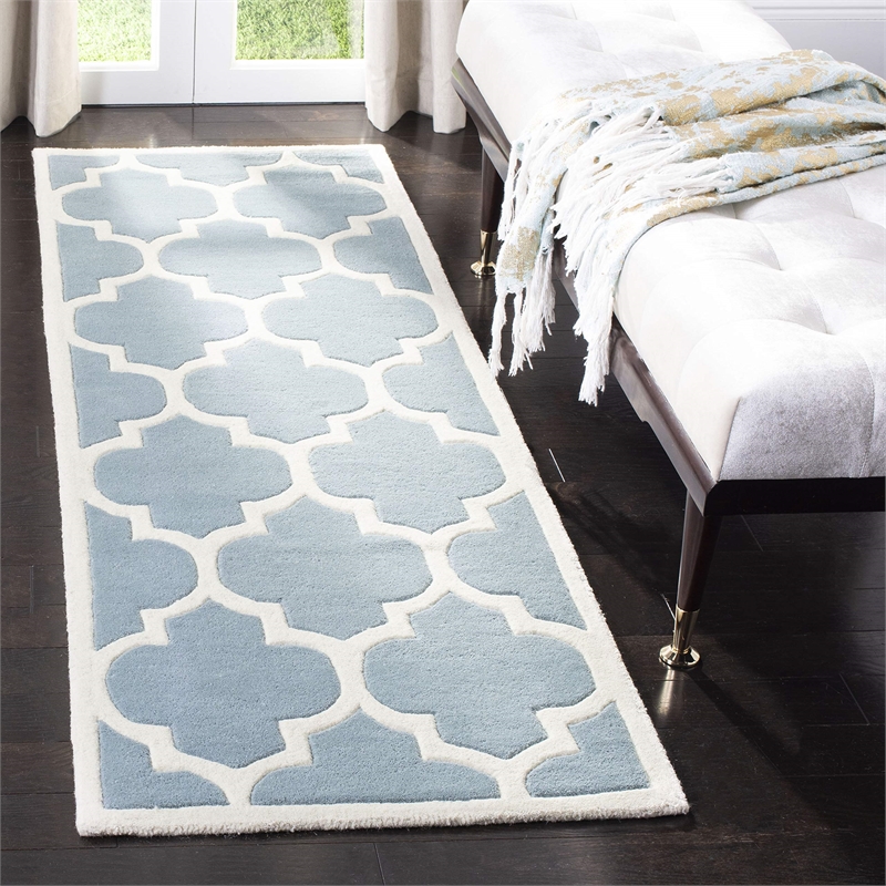 Safavieh Chatham Blue Contemporary Rug - Runner 2'3