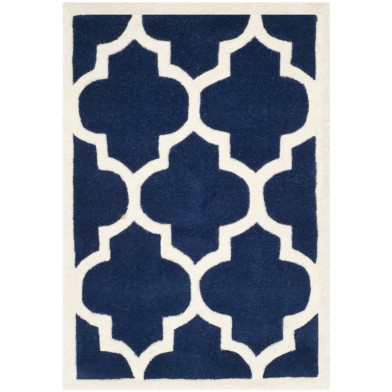 Safavieh Chatham Dark Blue Contemporary Rug - 2' x 3'
