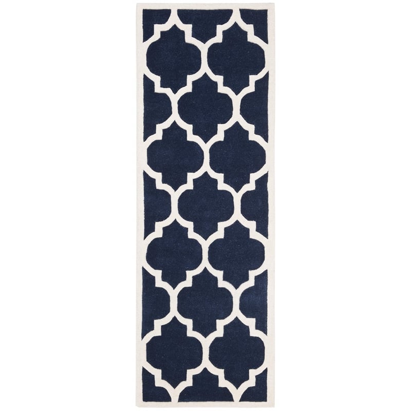 Safavieh Chatham Dark Blue Contemporary Rug - 2'3