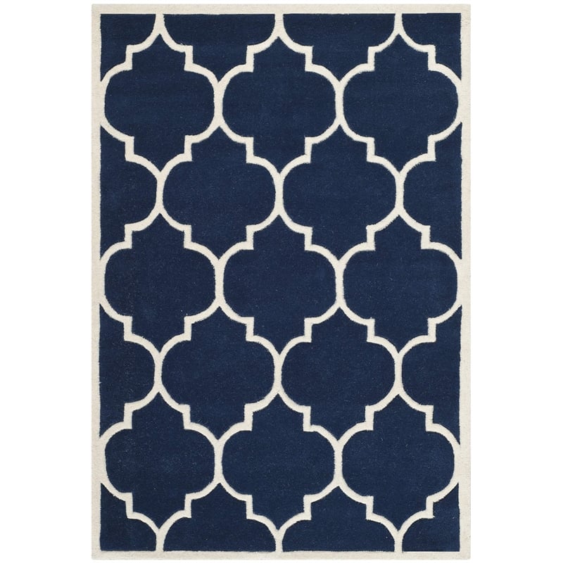Safavieh Chatham Dark Blue Contemporary Rug - 3' x 5'