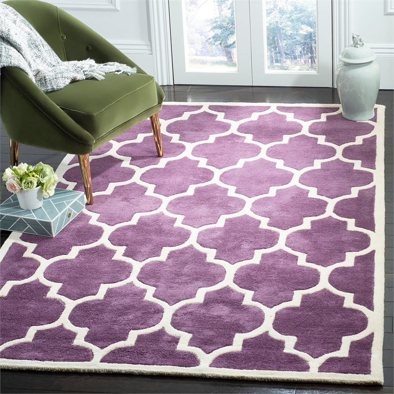Safavieh Chatham Dark Blue Contemporary Rug - 6' x 9'