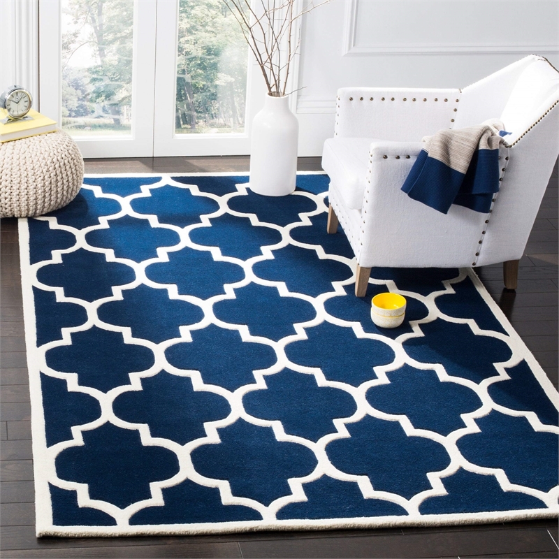 Safavieh Chatham Dark Blue Contemporary Rug - 8'9