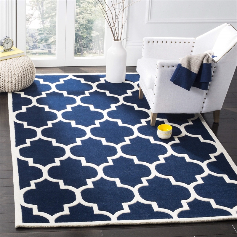Safavieh Chatham Dark Blue Contemporary Rug - 8'9