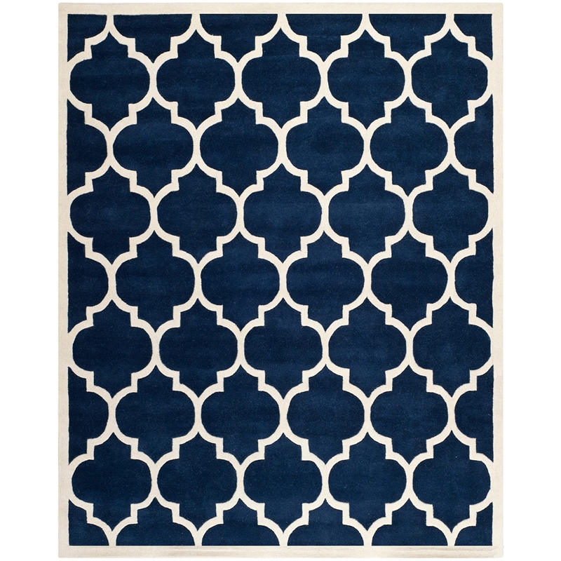 Safavieh Chatham Dark Blue Contemporary Rug - 11' x 15'