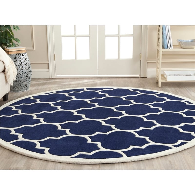 Safavieh Chatham Dark Blue Contemporary Rug - 11' x 15'