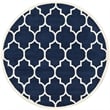 Safavieh Chatham Dark Blue Contemporary Rug - Round 5'