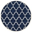 Safavieh Chatham Dark Blue Contemporary Rug - Round 7'