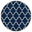 Safavieh Chatham Dark Blue Contemporary Rug - Round 8'9