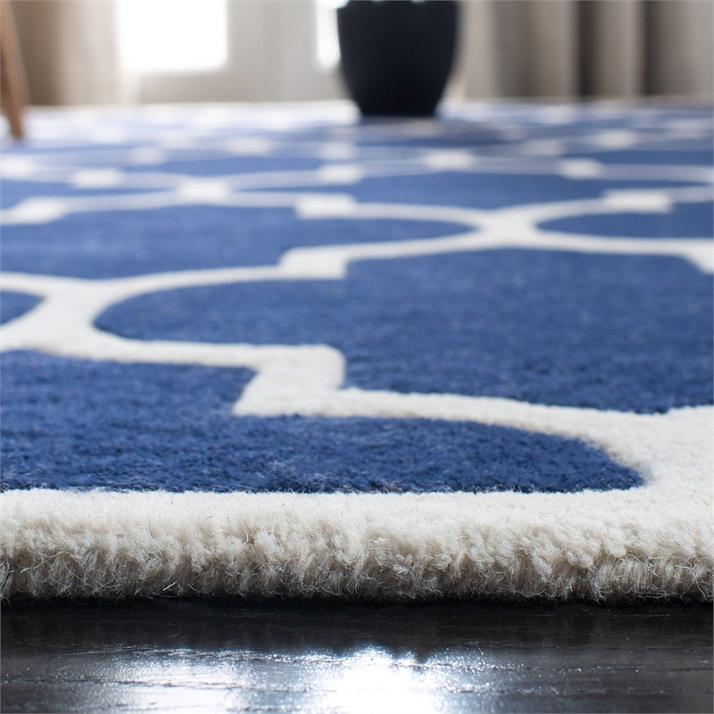 Safavieh Chatham Dark Blue Contemporary Rug - Square 8'9