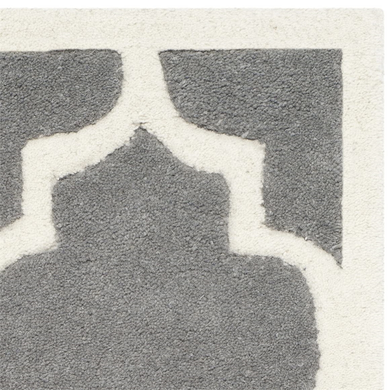 Safavieh Chatham Dark Grey Contemporary Rug - 2' x 3'
