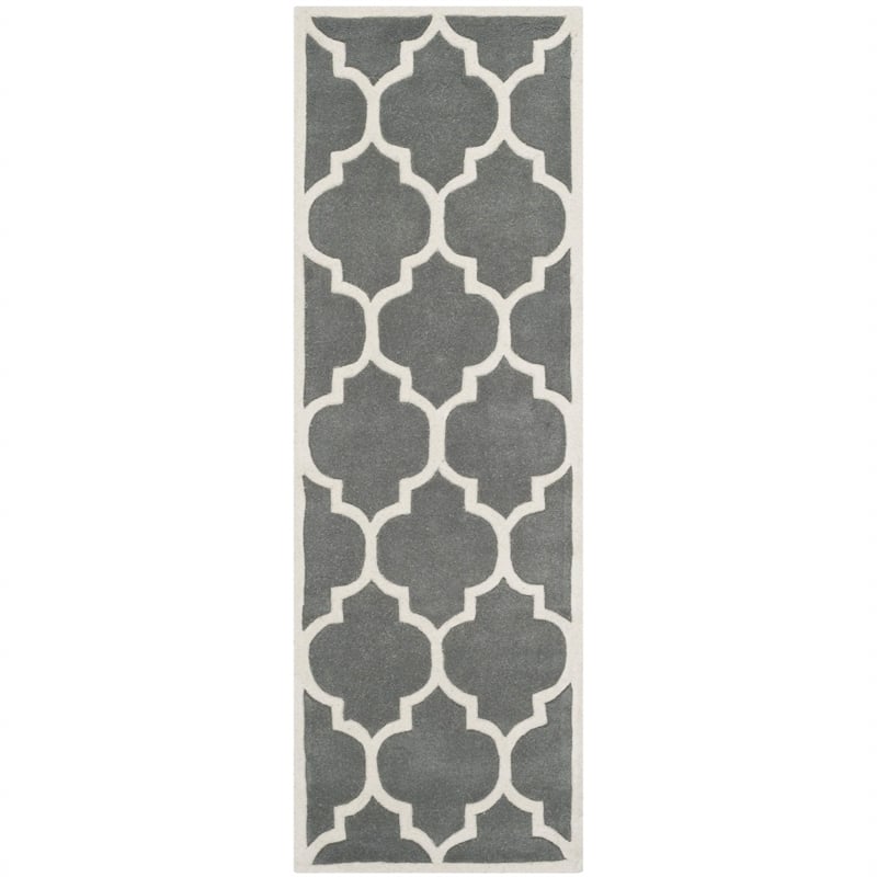 Safavieh Chatham Dark Grey Contemporary Rug - 2'3