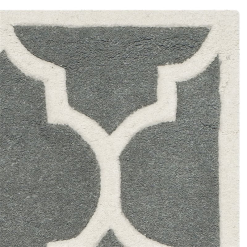 Safavieh Chatham Dark Grey Contemporary Rug - 2'3