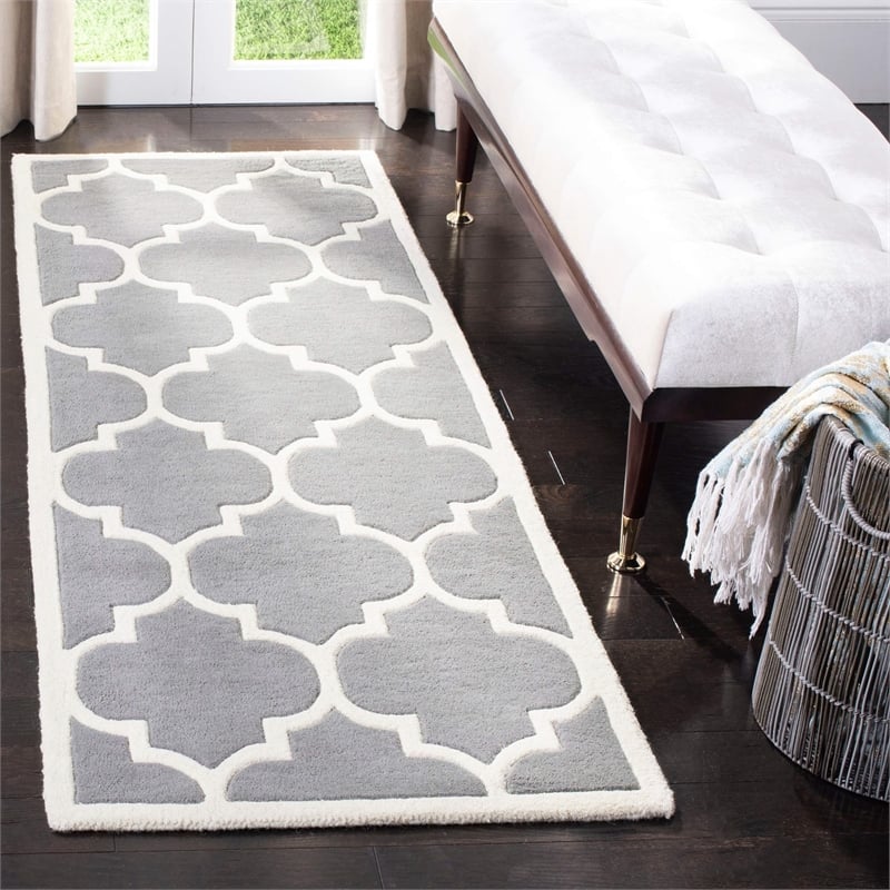 Safavieh Chatham Dark Grey Contemporary Rug - 2'3