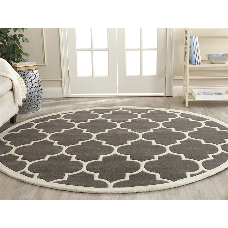 Safavieh Chatham Dark Grey Contemporary Rug - 4' x 6'