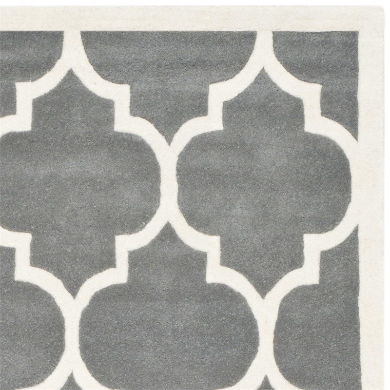 Safavieh Chatham Dark Grey Contemporary Rug - 4' x 6'