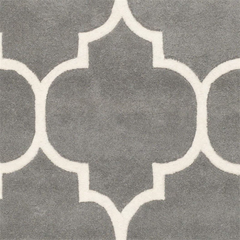 Safavieh Chatham Dark Grey Contemporary Rug - 4' x 6'