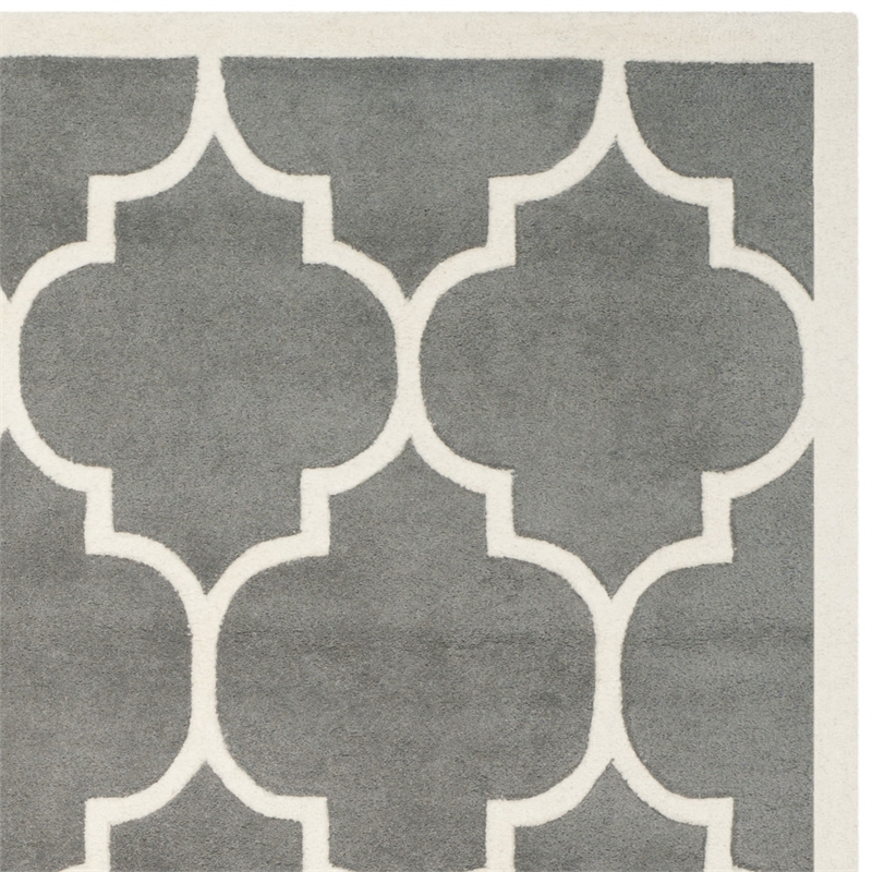 Safavieh Chatham Dark Grey Contemporary Rug - 8'9