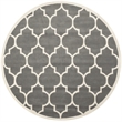 Safavieh Chatham Dark Grey Contemporary Rug - Round 8'9