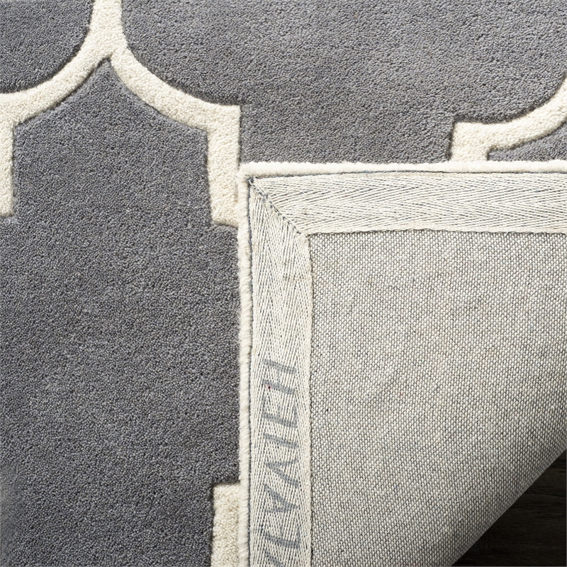 Safavieh Chatham Dark Grey Contemporary Rug - Square 4'