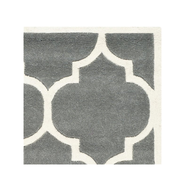 Safavieh Chatham Dark Grey Contemporary Rug - Square 7'