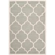 Safavieh Chatham 4' X 6' Wool Hand Tufted Rug in Gray / Ivory