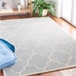 Safavieh Chatham 4' X 6' Wool Hand Tufted Rug in Gray / Ivory