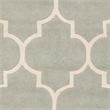 Safavieh Chatham 5' X 8' Wool Hand Tufted Rug in Gray / Ivory