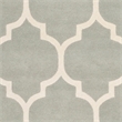 Safavieh Chatham 8' X 10' Wool Hand Tufted Rug in Gray / Ivory