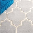 Safavieh Chatham 11' X 15' Wool Hand Tufted Rug in Gray / Ivory