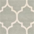 Safavieh Chatham 11' X 15' Wool Hand Tufted Rug in Gray / Ivory