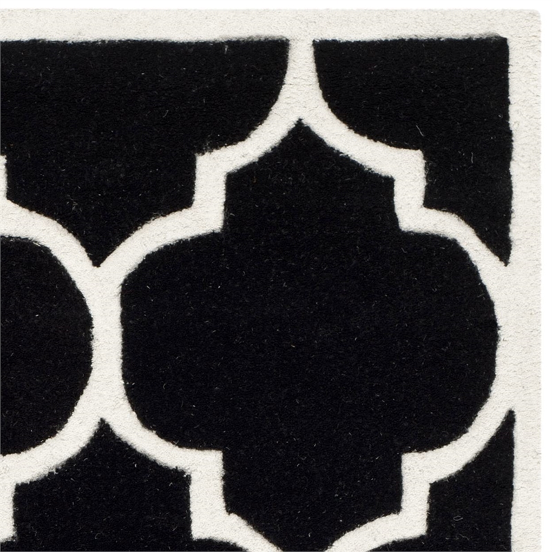 Safavieh Chatham Black Contemporary Rug - 4' x 6'