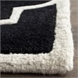 Safavieh Chatham Black Contemporary Rug - Runner 2'3