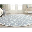 Safavieh Chatham Blue Contemporary Rug - Round 7'