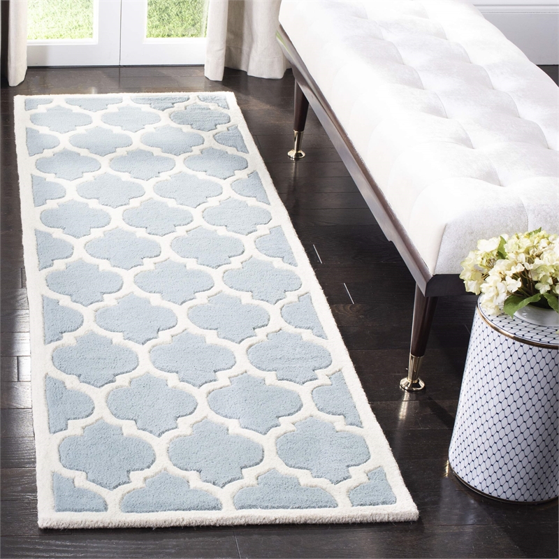Safavieh Chatham Blue Contemporary Rug - Runner 2'3