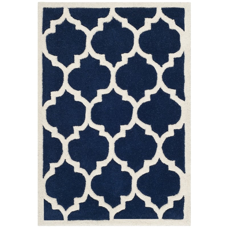 Safavieh Chatham Dark Blue Contemporary Rug - 2' x 3'