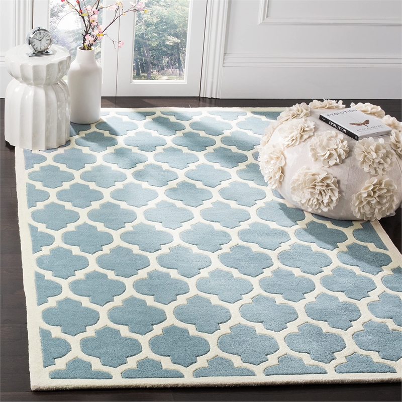 Safavieh Chatham Dark Blue Contemporary Rug - 6' x 9'