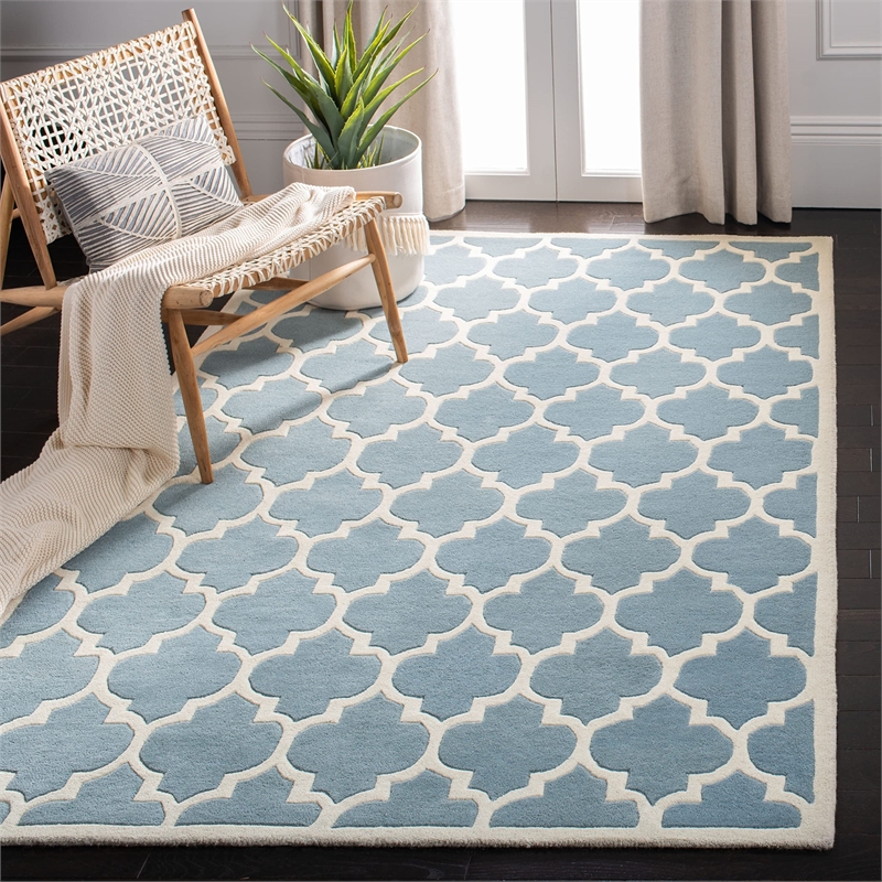 Safavieh Chatham Dark Blue Contemporary Rug - 6' x 9'