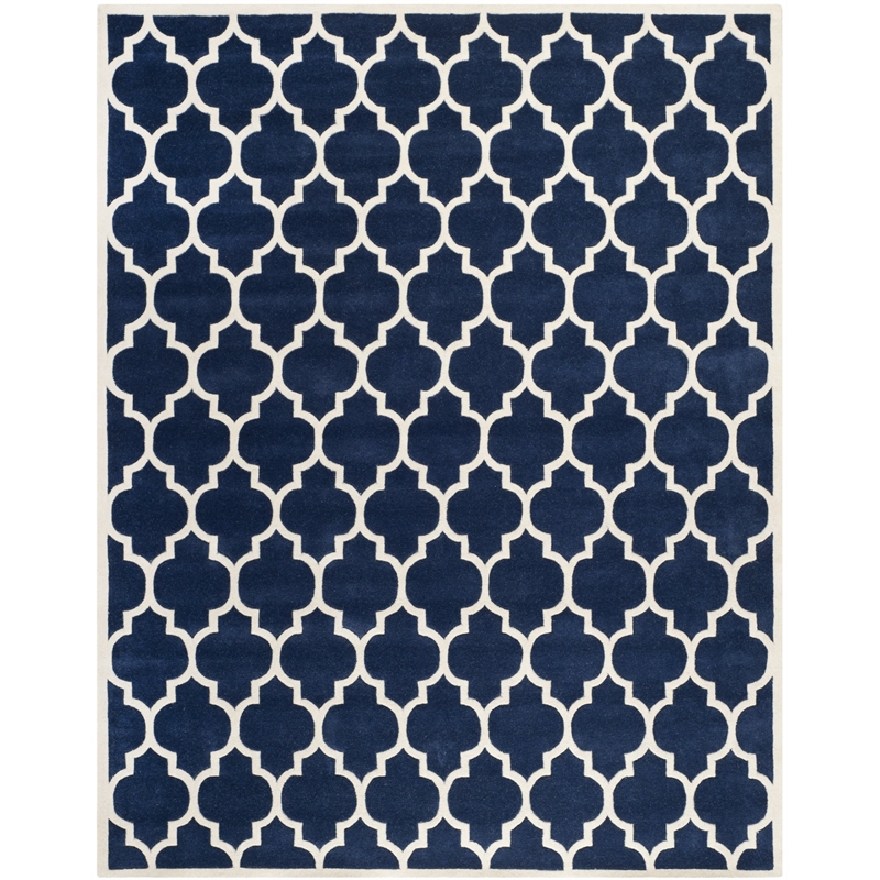Safavieh Chatham Dark Blue Contemporary Rug - 8' x 10'