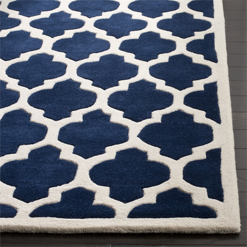 Safavieh Chatham Dark Blue Contemporary Rug - 8'9