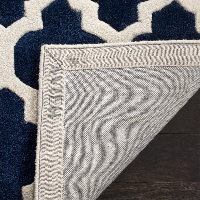 Safavieh Chatham Dark Blue Contemporary Rug - Runner 2'3