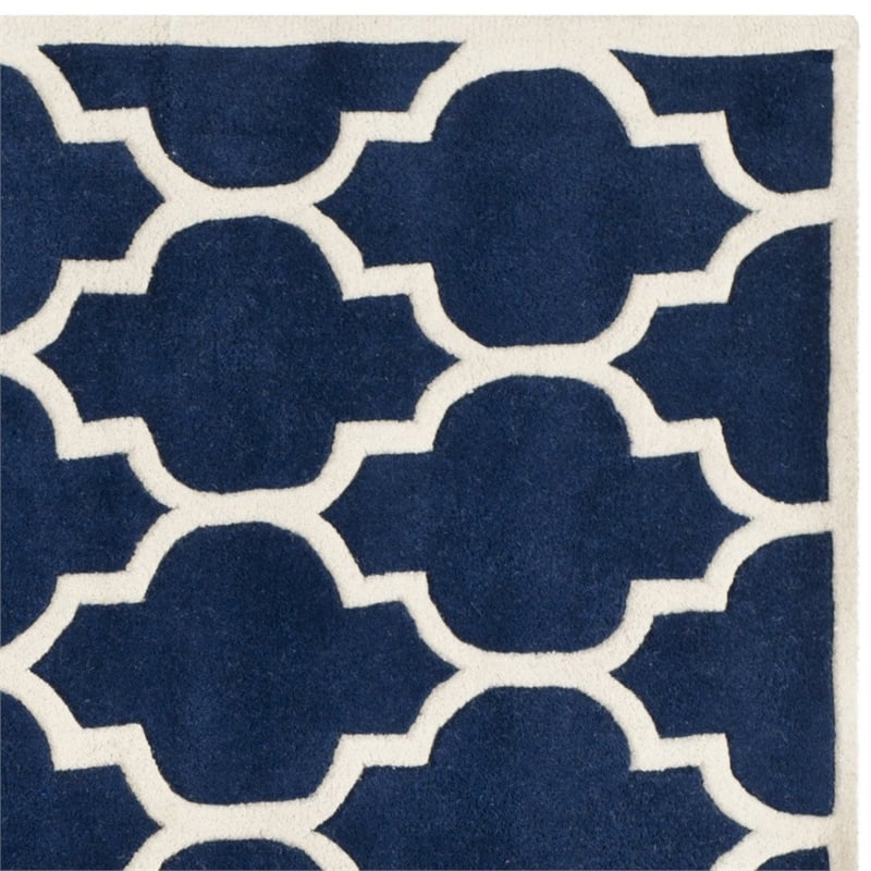 Safavieh Chatham Dark Blue Contemporary Rug - Square 7'
