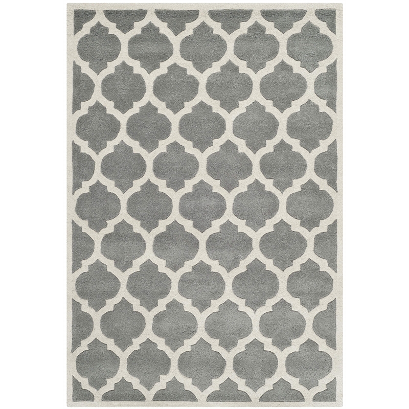 Safavieh Chatham Dark Grey Contemporary Rug - 3' x 5'