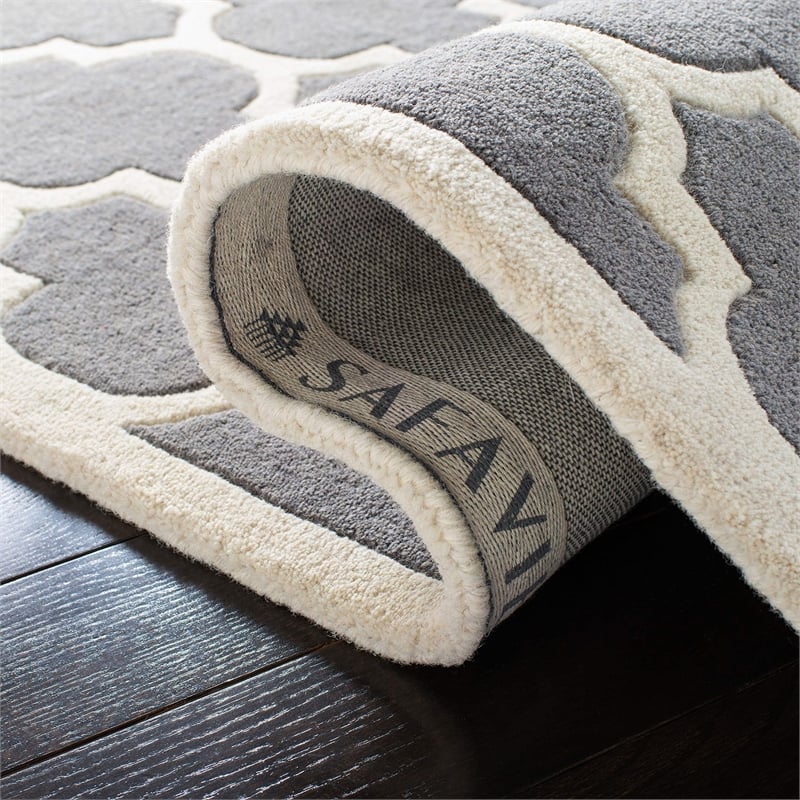 Safavieh Chatham Dark Grey Contemporary Rug - Runner 2'3